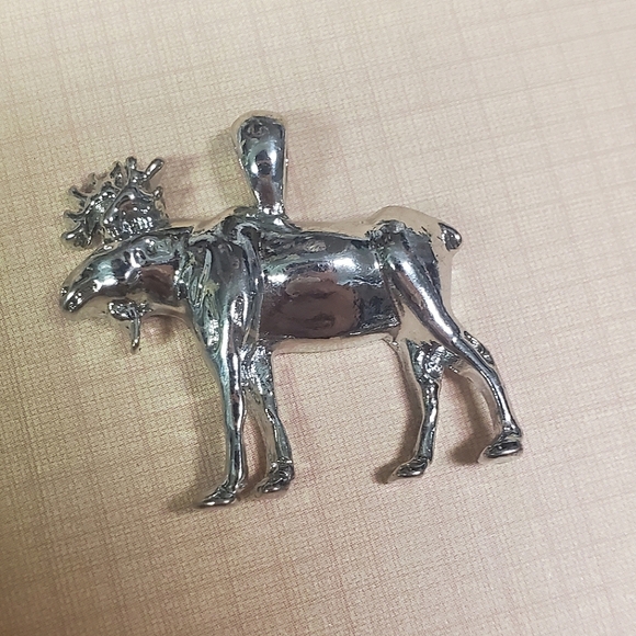 Moose necklace charm - Picture 3 of 5